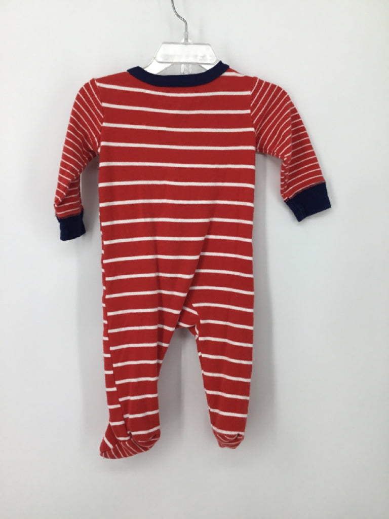 Carter's Child Size 6 Months Red Sleepers
