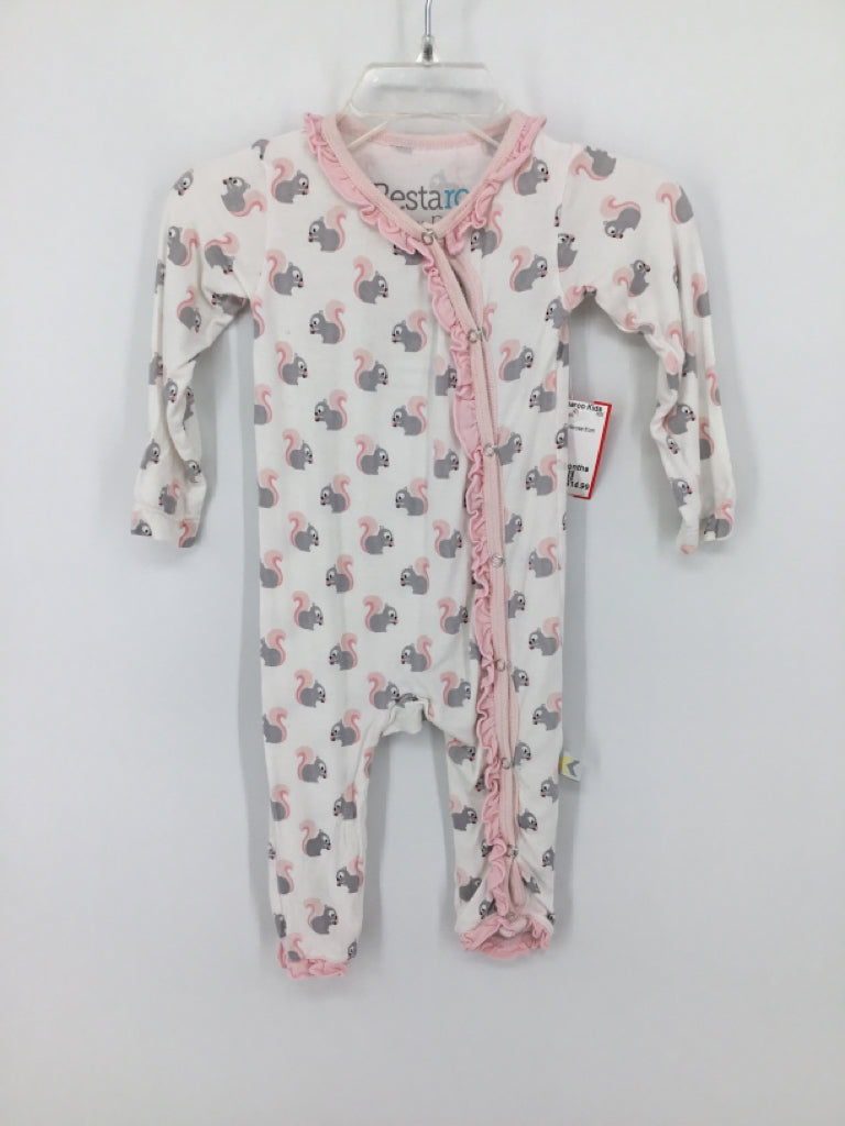 Bestaroo Child Size 3-6 Months Pink Pajamas - girls