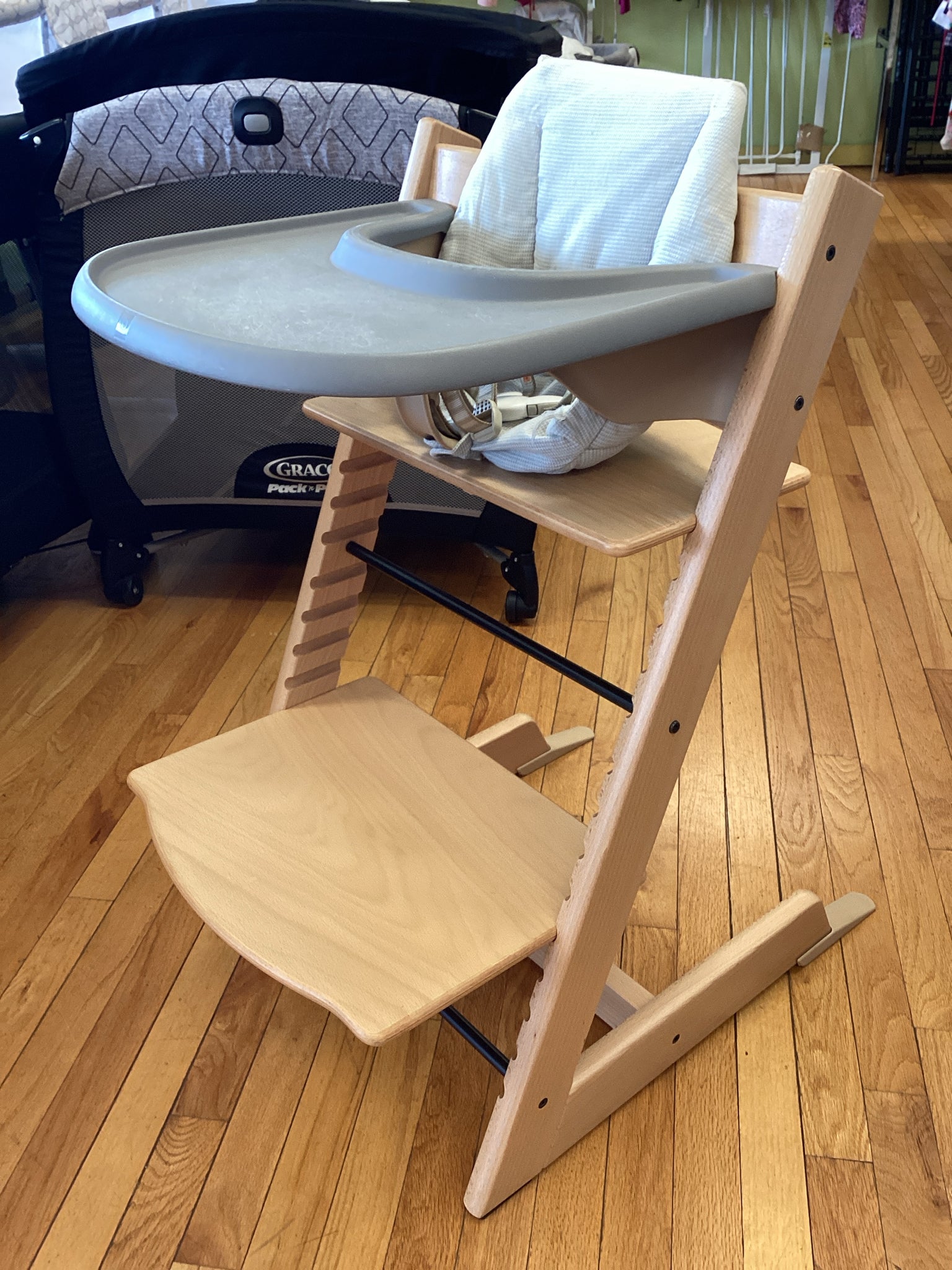 Stokke Triopp Trapp High Chair with baby seat & tray