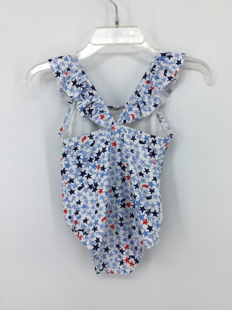 vineyard vines Child Size 6-12 Months Blue Stars & Stripes Swimwear