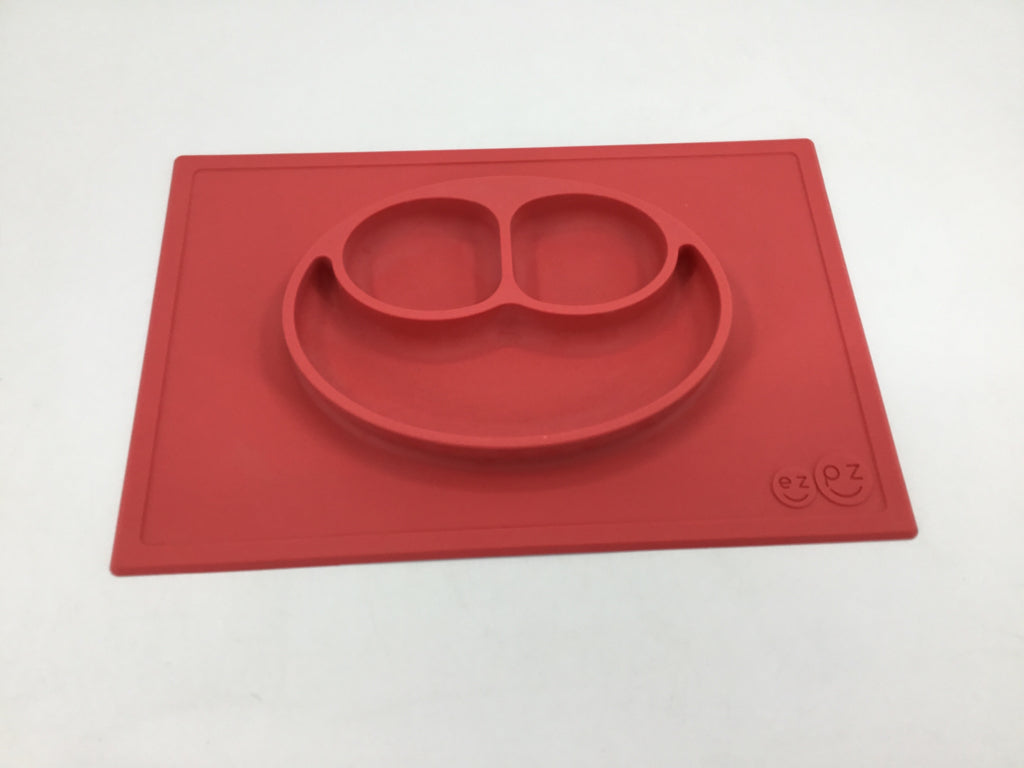 EzPz Pink Silicone Happy Mat