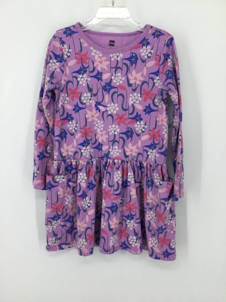Tea Child Size 6 Purple Dress - girls