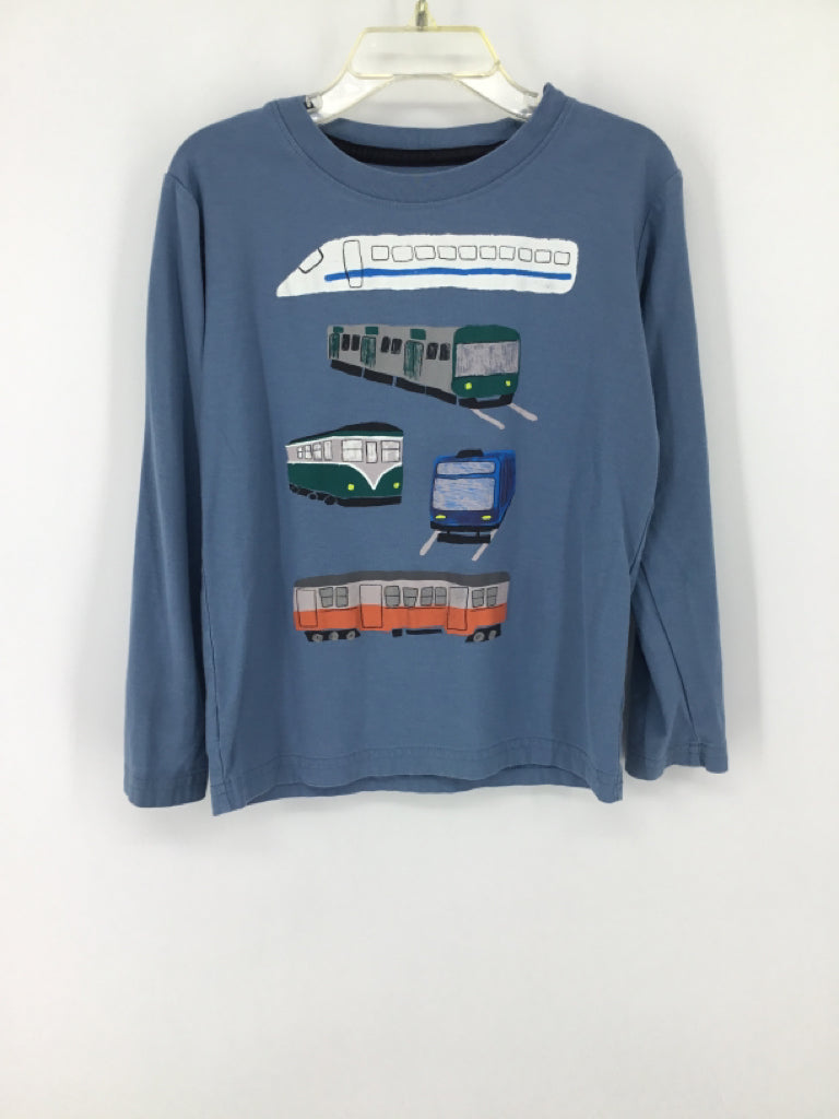 Tea Child Size 5 Blue screen printed T-shirt - boys