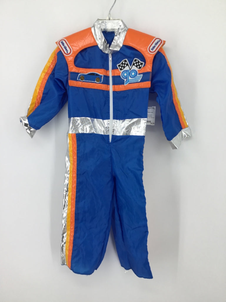 Little Tikes Child Size 2 Blue Sport Racer Halloween Costume