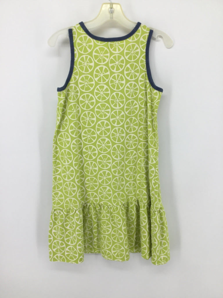 Tea Child Size 10 Green Dress - girls