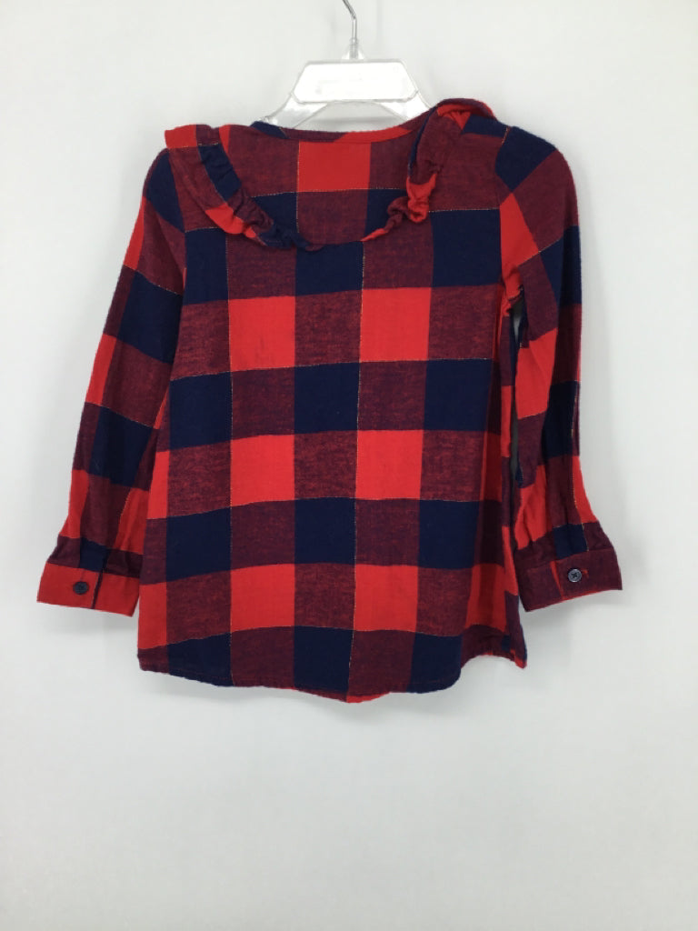OshKosh B'gosh Child Size 3 Red Shirt - girls