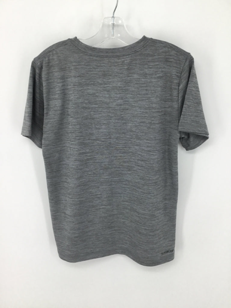 Adidas Child Size 8 Gray screen printed T-shirt - boys