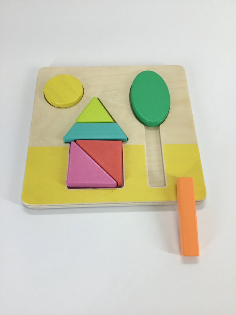 Lovevery Double Sided Sunny Day Wooden Puzzle