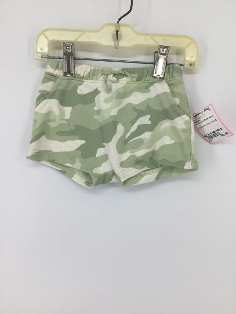 Old Navy Child Size 3-6 Months Green Camoflage Shorts - boys
