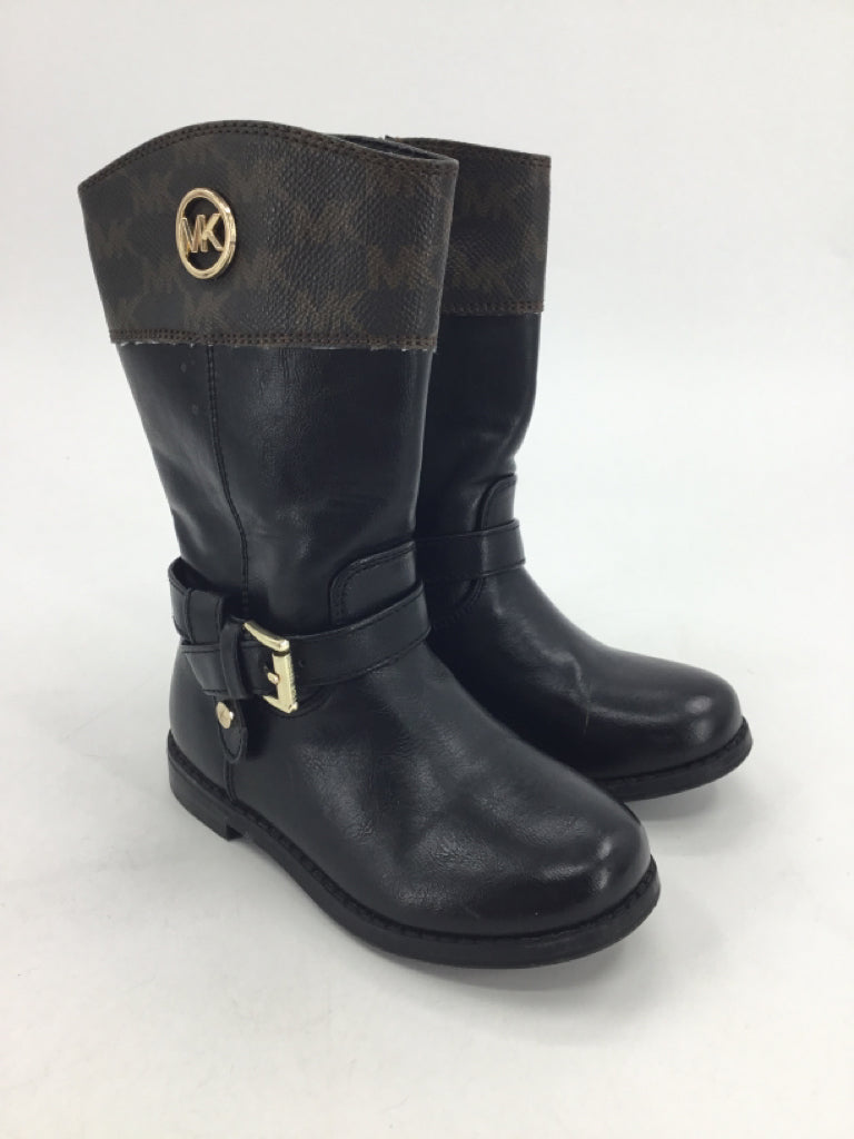 Micheal Kors Child Size 8 Toddler Black Boots