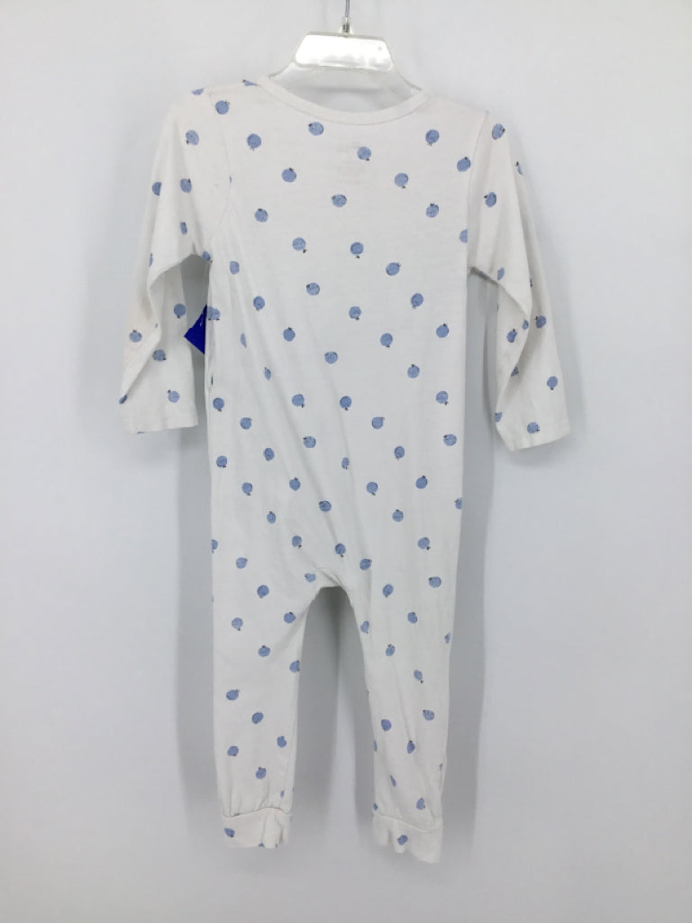Little Green & Co Child Size 2 White Print Pajamas - boys