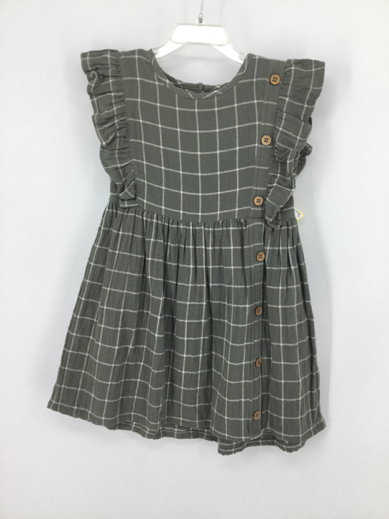 City Mouse Child Size 6 Green Dress - girls