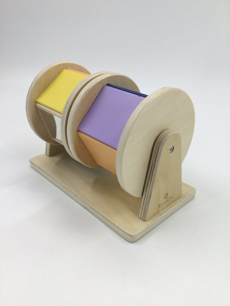 Kiwi Co Wooden Double Spinning Drum