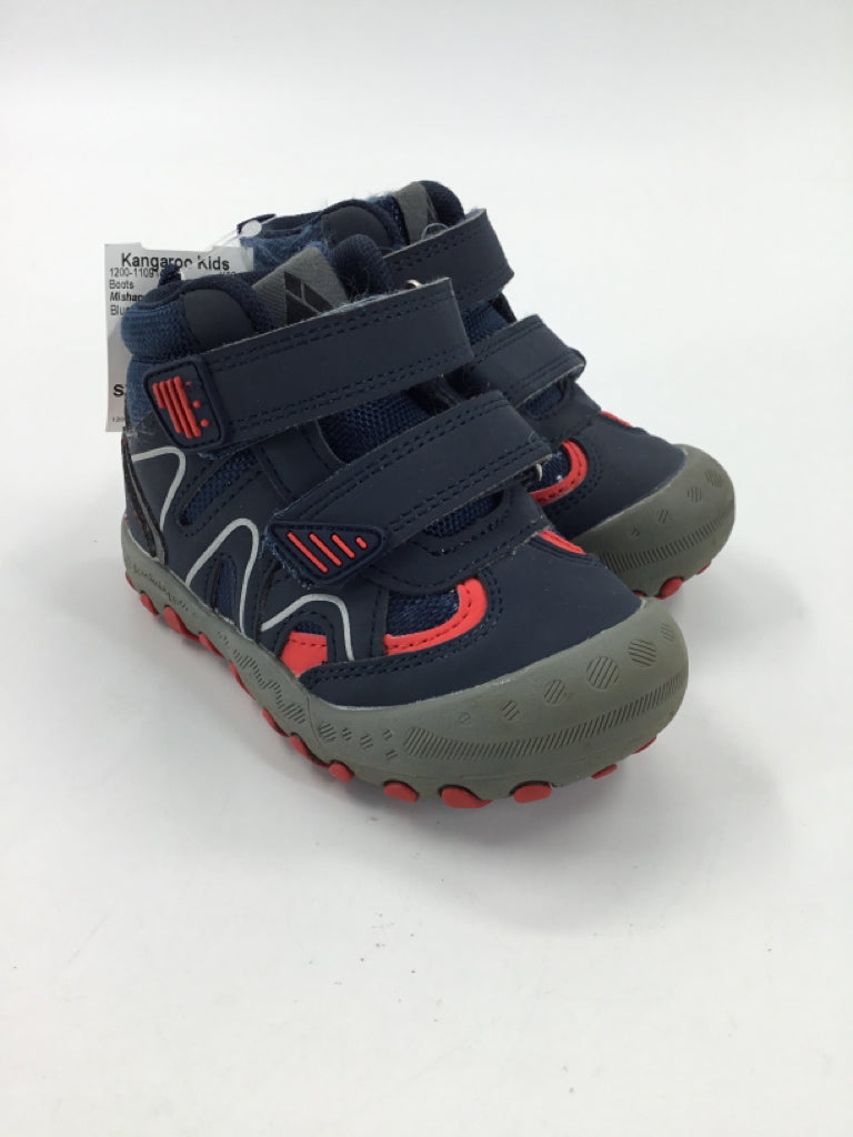 Mishan Sha Child Size 7.5 Toddler Blue Boots