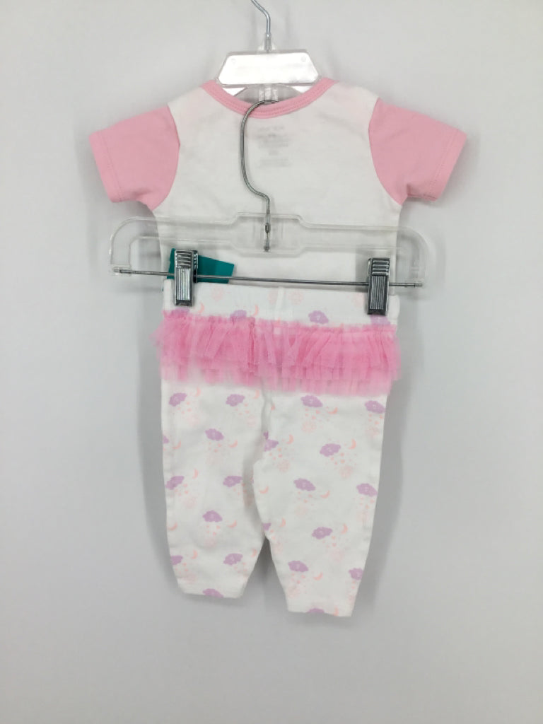 Genuine Merchandise Child Size 0-3 Months Pink Outfit - girls