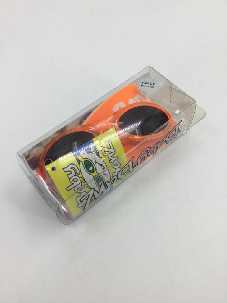 Baby Banz Child Size 0-12 Months Orange Sunglasses