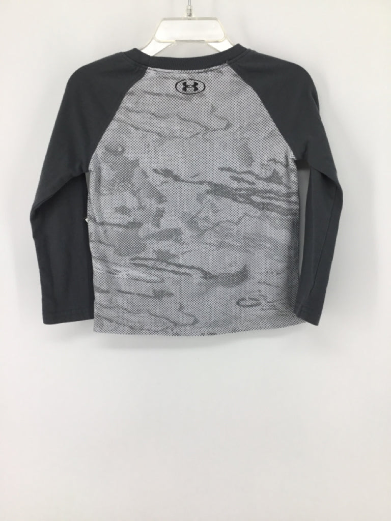Under Armour Child Size 2 Gray Print T-shirt - boys