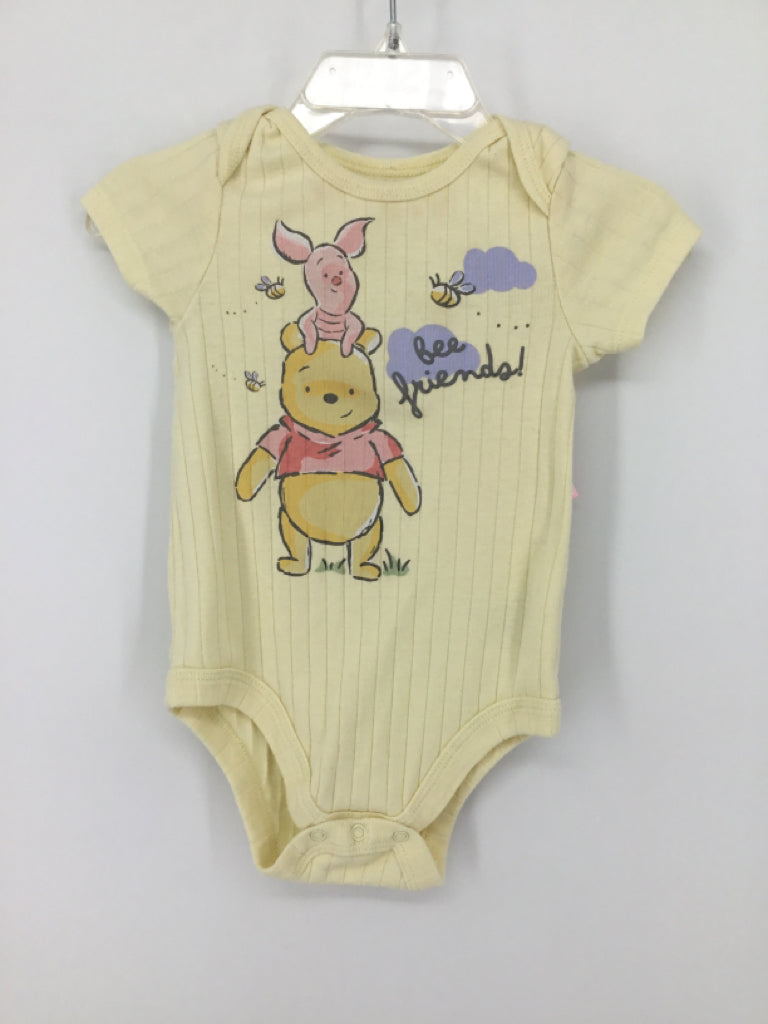 Disney Child Size 6-9 Months Yellow Onesie