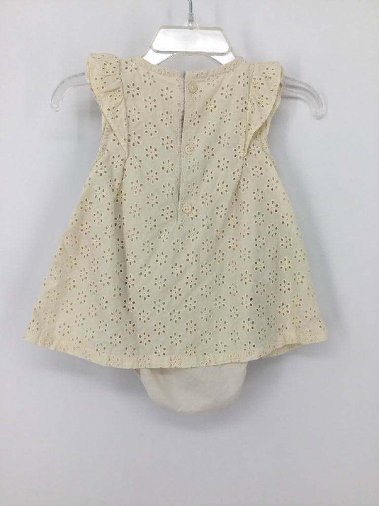 Carter's Child Size 6 Months Tan Outfit - girls