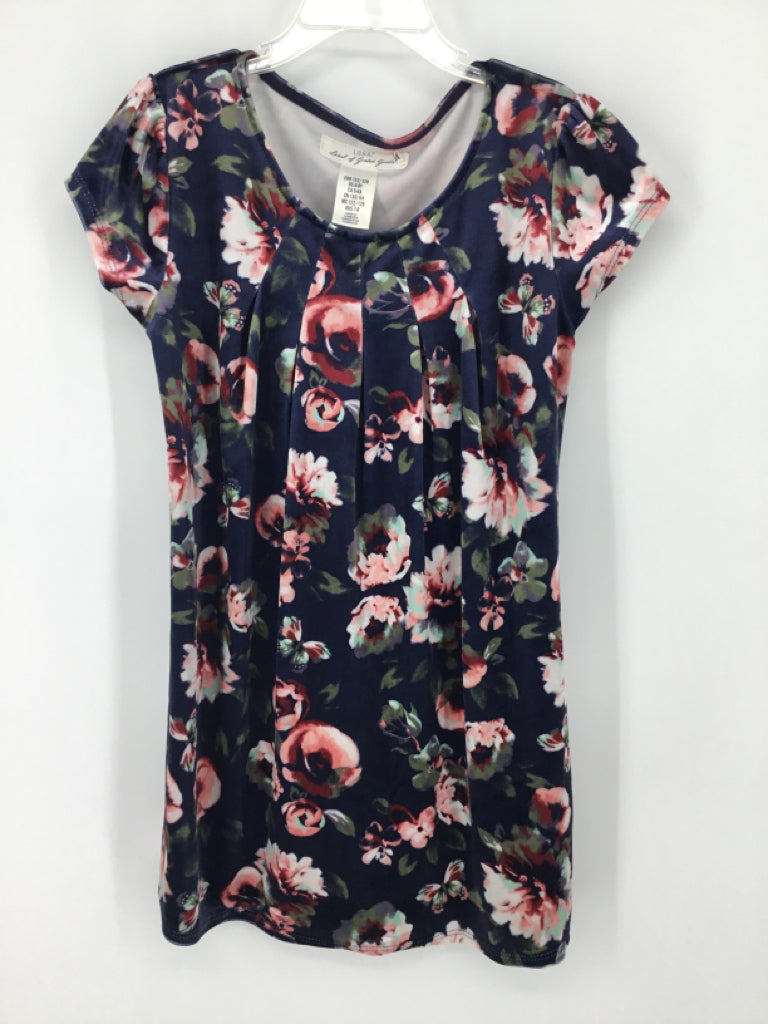 L.O.G.G. Child Size 6 Blue Dress - girls