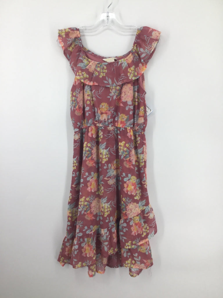 Emma & Elsa Child Size 12 Pink Dress - girls