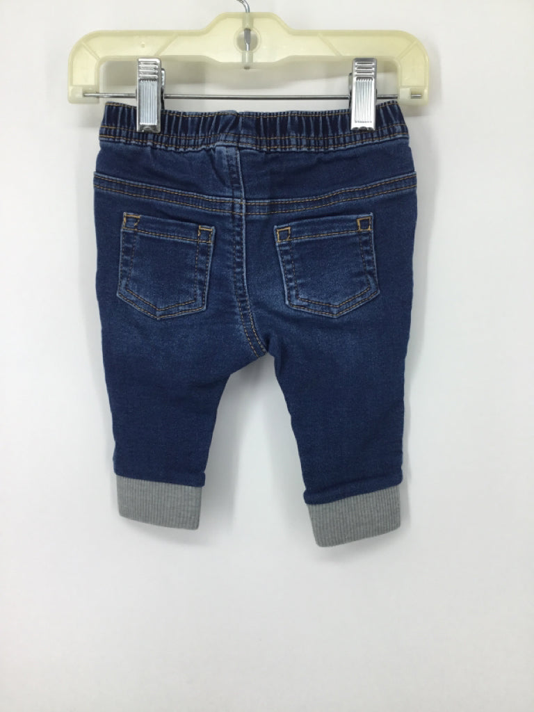 Cat & Jack Child Size 0-3 Months Blue Solid Pants - boys