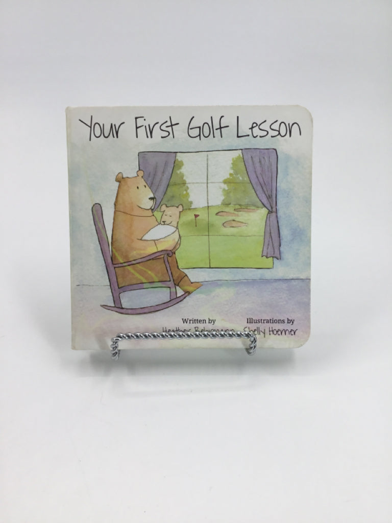 Your First Golf Lesson Board Book