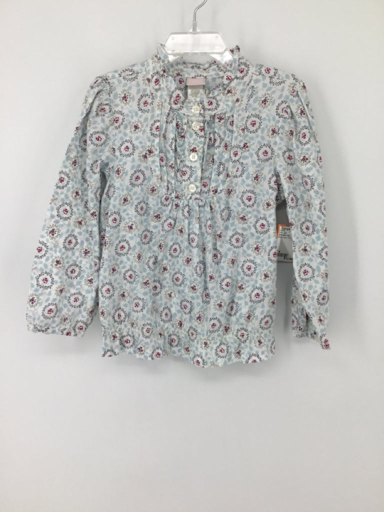 Janie and Jack Child Size 4 Multi-Color Shirt - girls