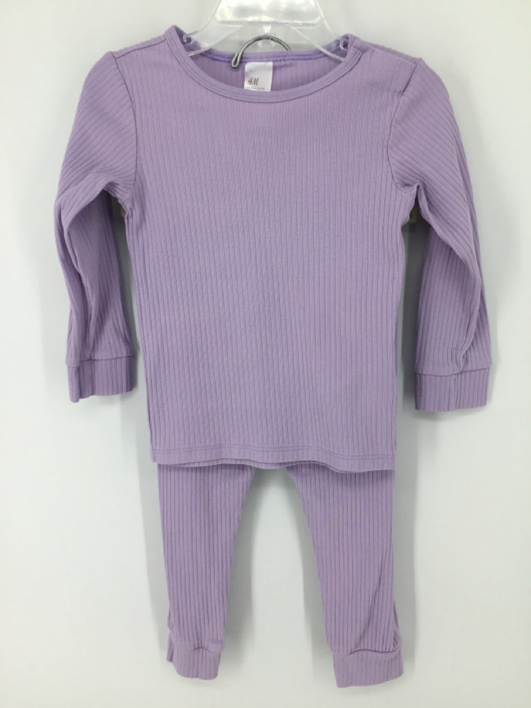 H & M Child Size 2 Purple Outfit - girls