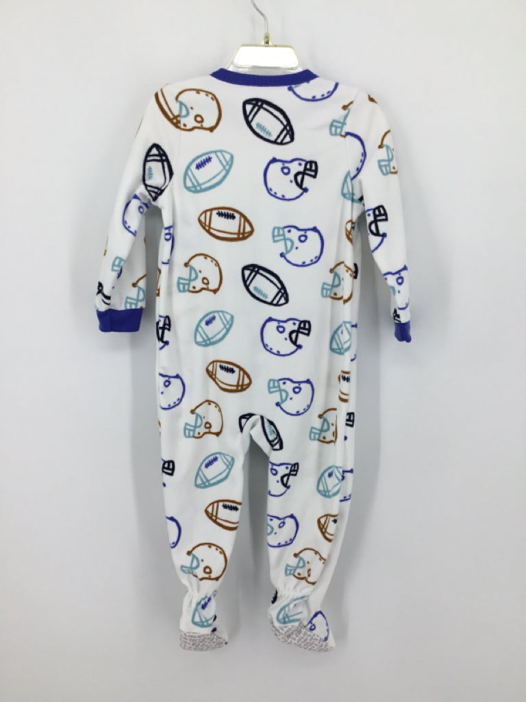 Carter's Child Size 2 White Sleepers