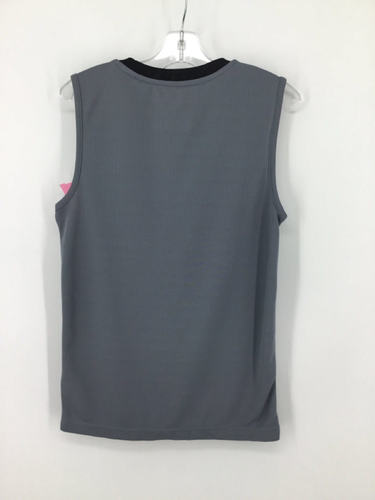 New Balance Child Size 12 Gray Solid Tank top - boys