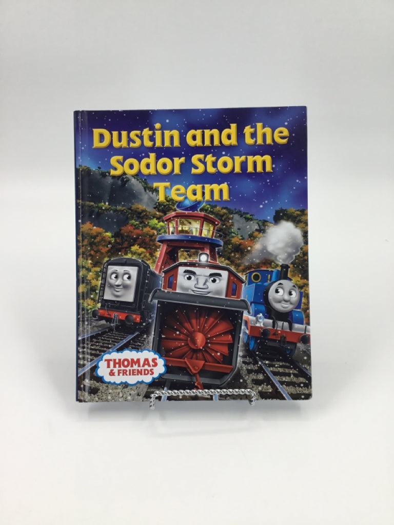 Thomas & Friends Dustin and the Sodor Storm Team Hardcover Book