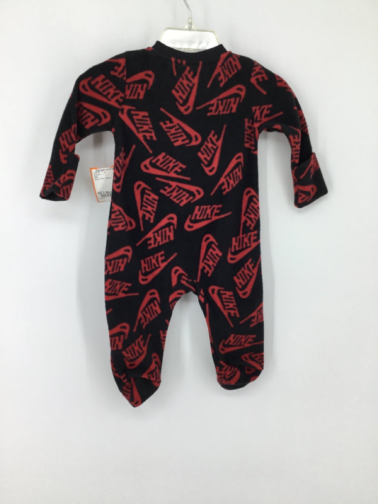 Nike Child Size 3 Months Black Sleepers