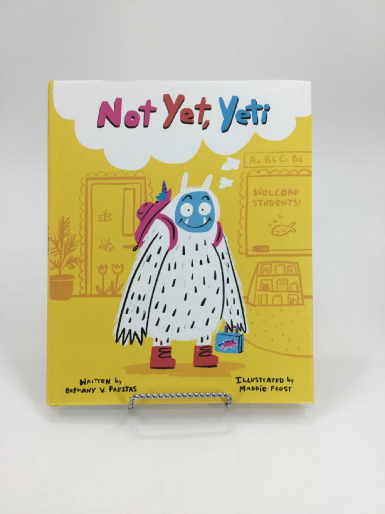 Not Yet, Yeti Hardcover Book