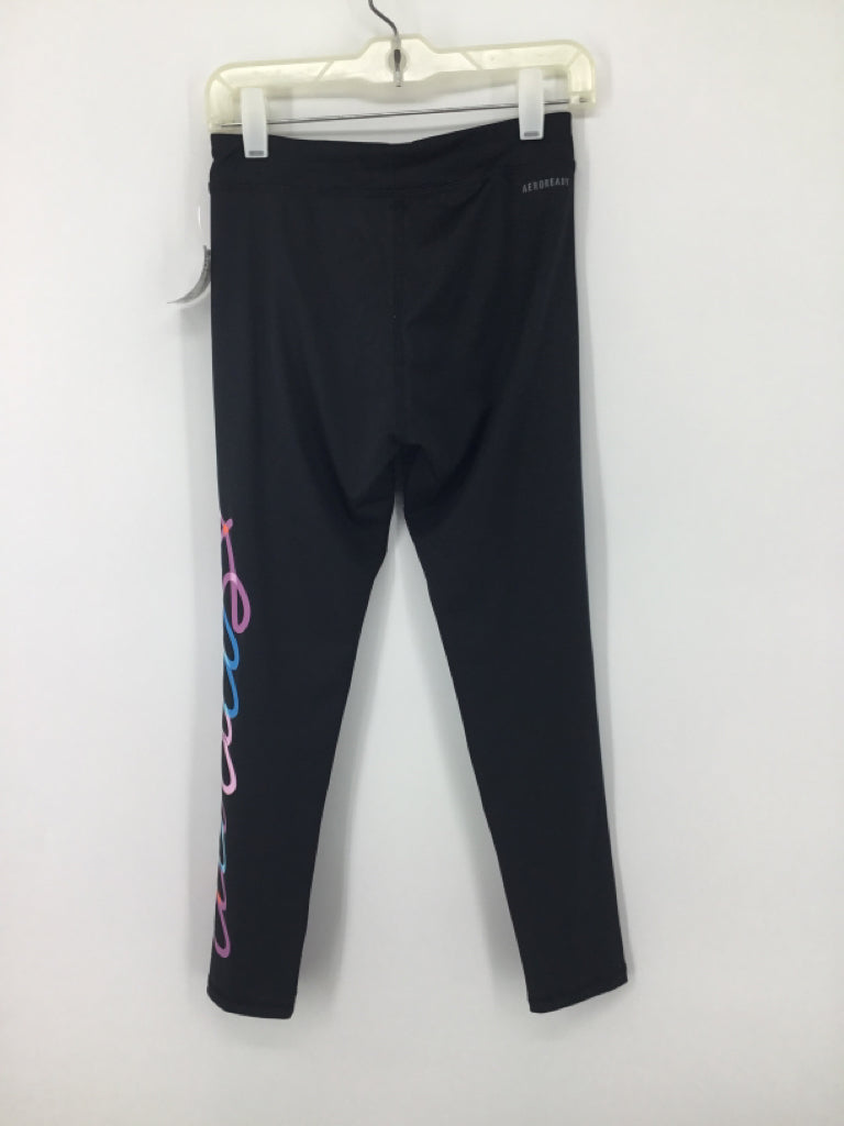 Adidas Child Size 10 Black Pants - girls