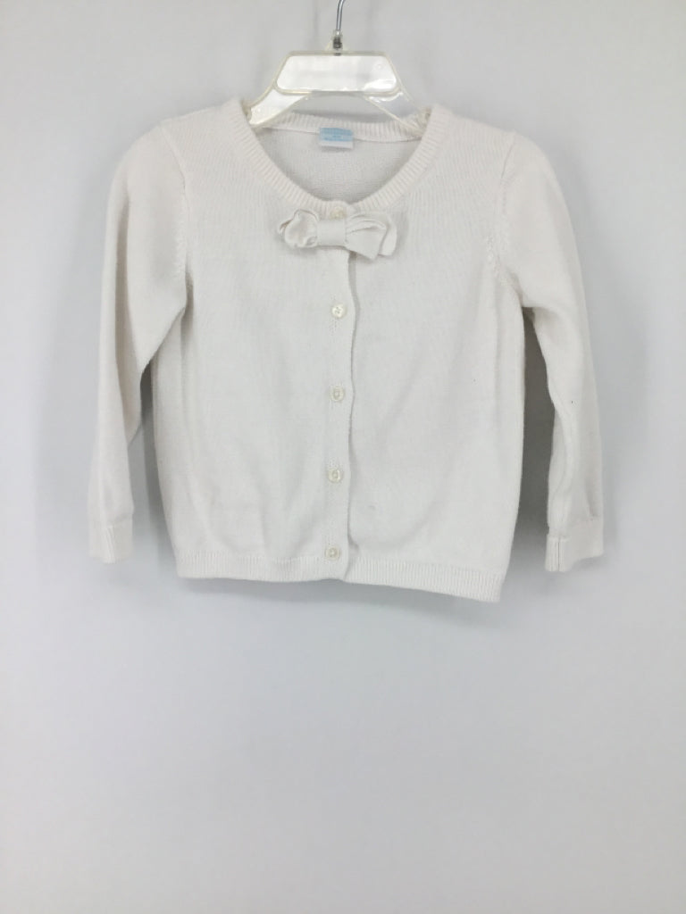 Edgehill Collection Child Size 18 Months White Sweater - girls