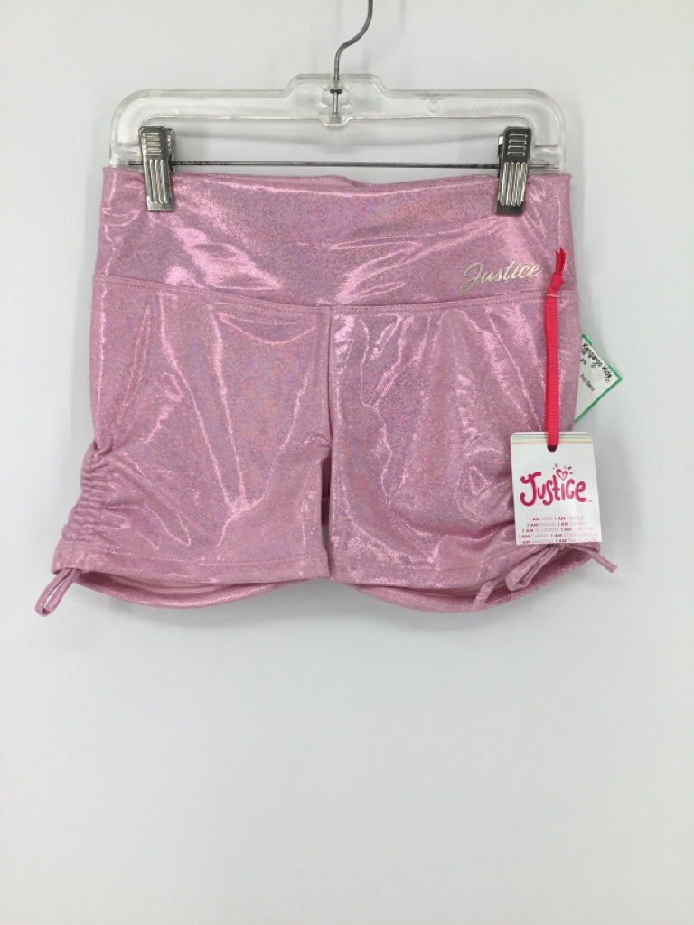 Justice Child Size 10 Pink Shorts - girls
