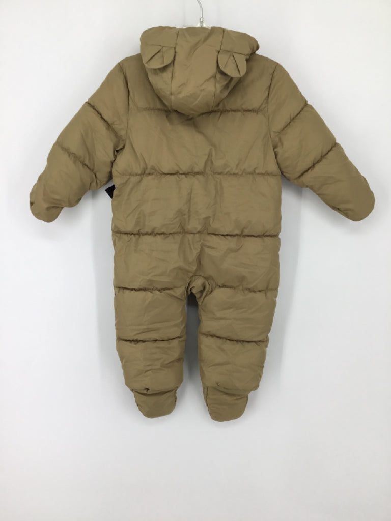 Old Navy Child Size 6-12 Months Tan Solid Outerwear - boys