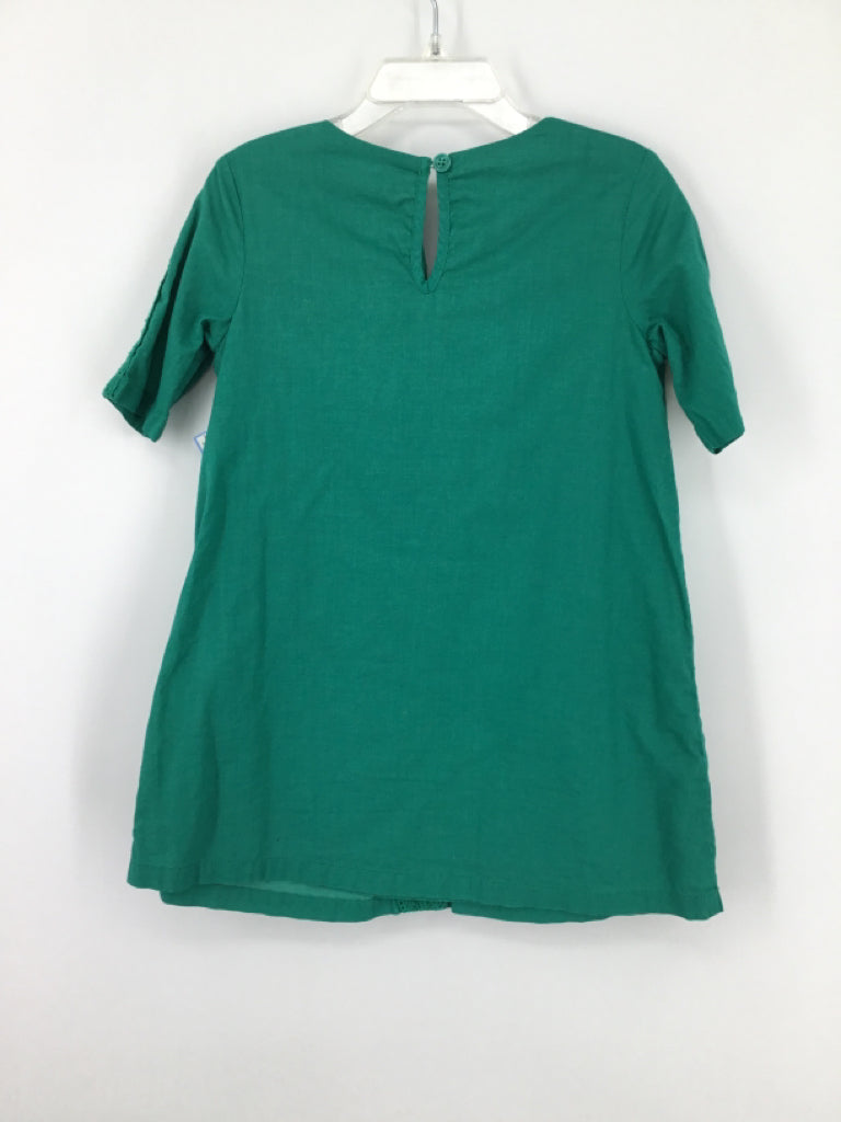 Genuine Kids Child Size 4 Green Dress - girls