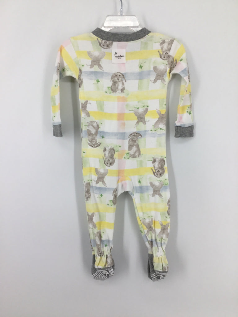 Burt's Bees Baby Child Size 6-9 Months Multi-Color Easter Sleeper