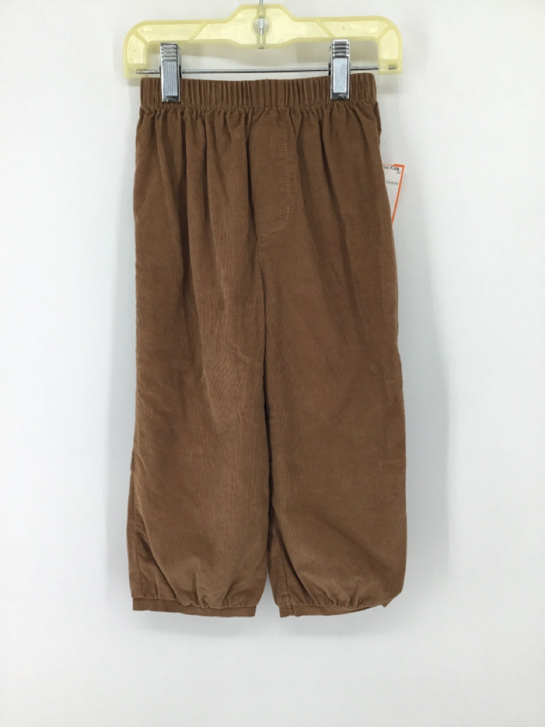 Little English Child Size 3 Tan Solid Pants - boys