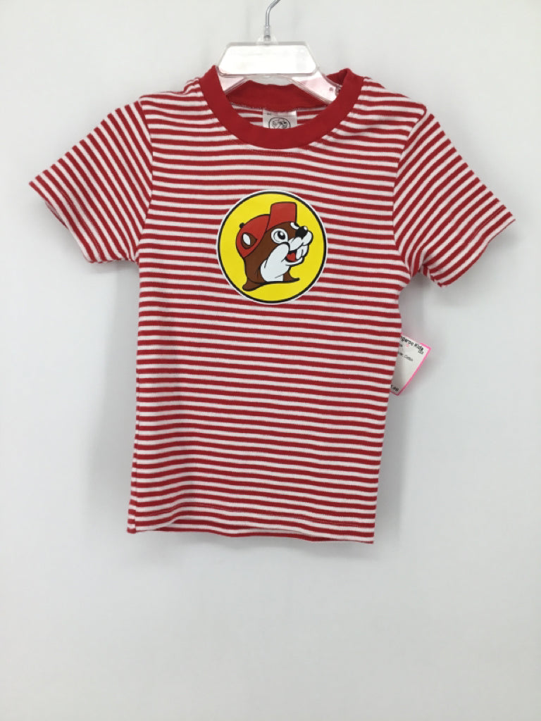 Buc-ee's Child Size 2 Red Character T-shirt - boys
