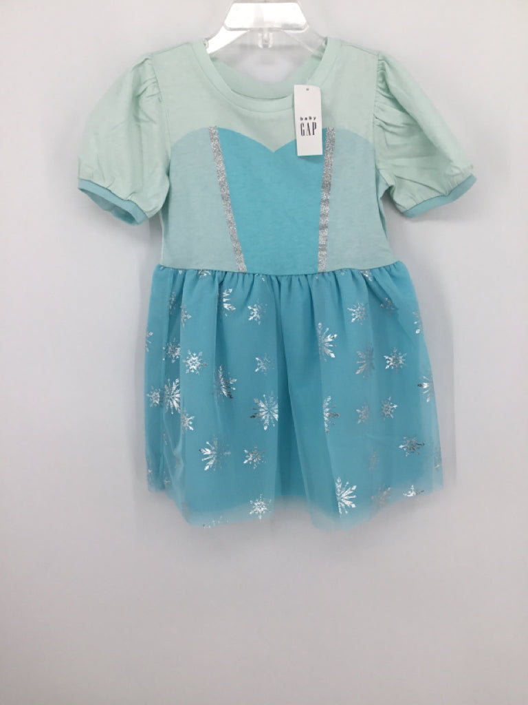 Baby Gap + Disney Child Size 4 Blue Dress - girls