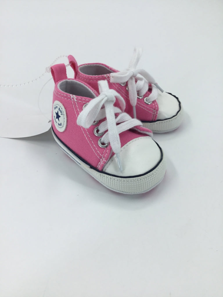 Baby Child Size 1 Toddler Pink Baby/Walker Shoes