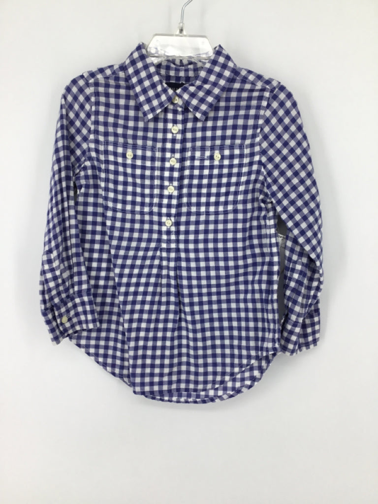 Ralph Lauren Child Size 4 Blue Shirt - girls