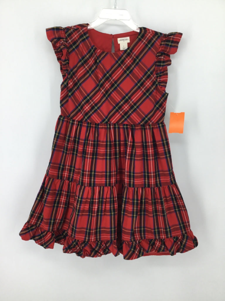 Crewcuts Child Size 7 Red Dress - girls