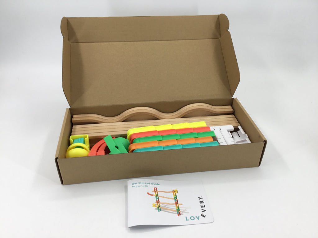 Lovevery Energy-In-Motion Wooden Ball Ramps
