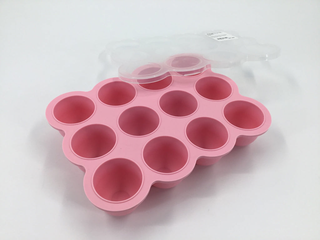 Samuelworld Silicone Baby Food Freezer Tray W/ Lid