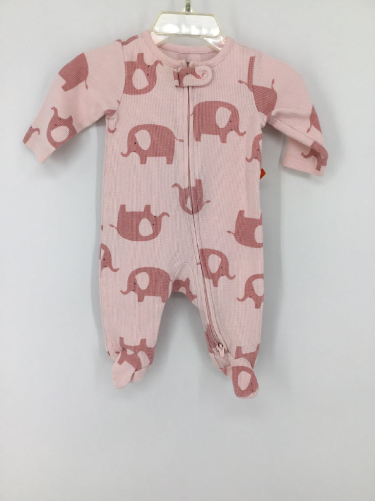 Simple Joys made by Carters Child Size 0-3 Months Pink Sleepers