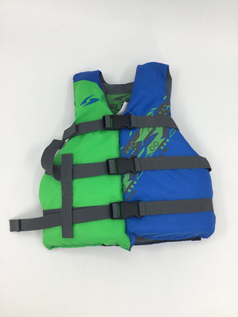 Fluid Aquatics Child Size Youth Blue Swim Gear